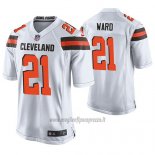Maglia NFL Game Cleveland Browns Denzel Ward Bianco