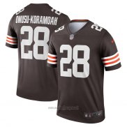 Maglia NFL Game Cleveland Browns Jeremiah Owusu-Koramoah Legend Brown