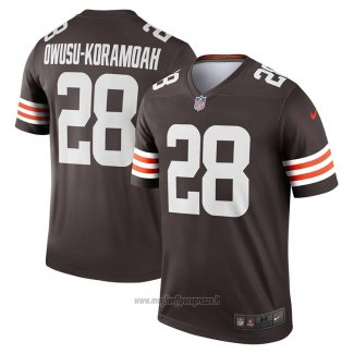 Maglia NFL Game Cleveland Browns Jeremiah Owusu-Koramoah Legend Brown