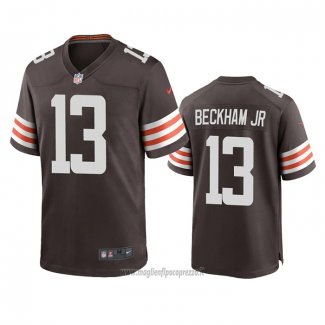 Maglia NFL Game Cleveland Browns Odell Beckham Jr 2020 Marrone