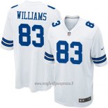 Maglia NFL Game Dallas Cowboys Williams Bianco