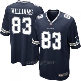 Maglia NFL Game Dallas Cowboys Williams Blu