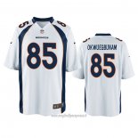 Maglia NFL Game Denver Broncos Albert Okwuegbunam Bianco