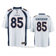 Maglia NFL Game Denver Broncos Albert Okwuegbunam Bianco