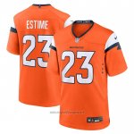 Maglia NFL Game Denver Broncos Audric Estime Arancione