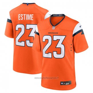 Maglia NFL Game Denver Broncos Audric Estime Arancione