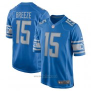Maglia NFL Game Detroit Lions Brady Breeze Blu