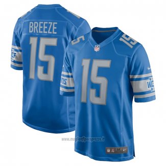Maglia NFL Game Detroit Lions Brady Breeze Blu