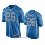 Maglia NFL Game Detroit Lions Duron Harmon Throwback Blu
