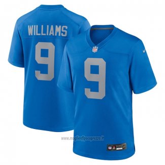 Maglia NFL Game Detroit Lions Jameson Williams Alternato Blu