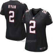 Maglia NFL Game Donna Atlanta Falcons Ryan Nero