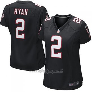 Maglia NFL Game Donna Atlanta Falcons Ryan Nero