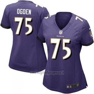 Maglia NFL Game Donna Baltimore Ravens Ogden Viola