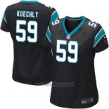 Maglia NFL Game Donna Carolina Panthers Kuechly Nero