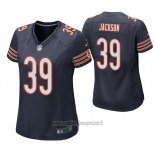 Maglia NFL Game Donna Chicago Bears Eddie Jackson Blu