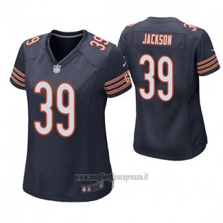 Maglia NFL Game Donna Chicago Bears Eddie Jackson Blu