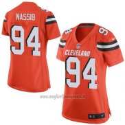 Maglia NFL Game Donna Cleveland Browns Carl Nassib Arancione