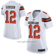 Maglia NFL Game Donna Cleveland Browns Gordon Bianco