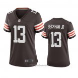 Maglia NFL Game Donna Cleveland Browns Odell Beckham Jr 2020 Marrone