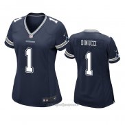 Maglia NFL Game Donna Dallas Cowboys Ben Dinucci Blu