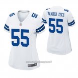 Maglia NFL Game Donna Dallas Cowboys Leighton Vander Esch Bianco