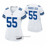 Maglia NFL Game Donna Dallas Cowboys Leighton Vander Esch Bianco