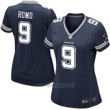 Maglia NFL Game Donna Dallas Cowboys Romo Blu