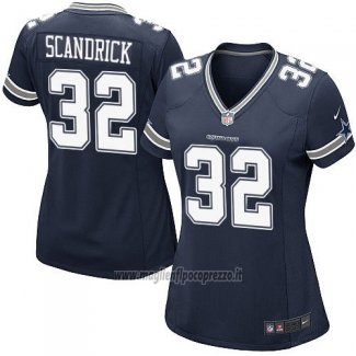 Maglia NFL Game Donna Dallas Cowboys Scandrick Blu