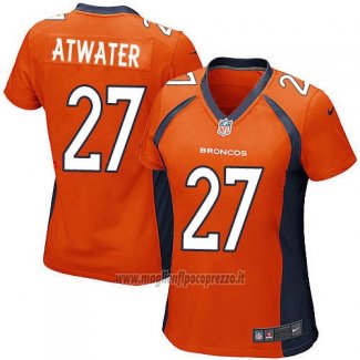 Maglia NFL Game Donna Denver Broncos Atwater Arancione