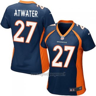 Maglia NFL Game Donna Denver Broncos Atwater Blu