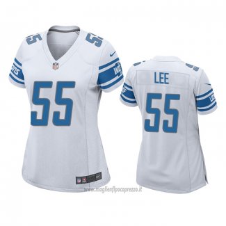 Maglia NFL Game Donna Detroit Lions Elijah Lee Bianco