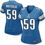 Maglia NFL Game Donna Detroit Lions Whitehead Blu