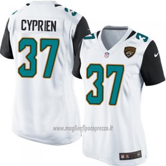 Maglia NFL Game Donna Jacksonville Jaguars Cyprien Bianco