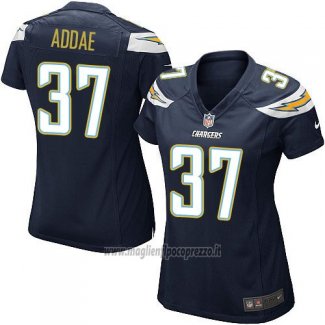 Maglia NFL Game Donna Los Angeles Chargers Addae Nero