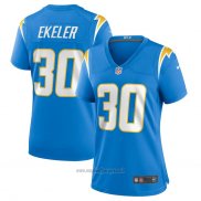 Maglia NFL Game Donna Los Angeles Chargers Austin Ekeler Blu