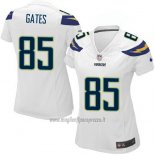 Maglia NFL Game Donna Los Angeles Chargers Gates Bianco