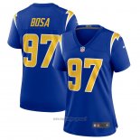 Maglia NFL Game Donna Los Angeles Chargers Joey Bosa 2nd Alternato Blu