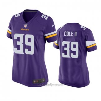 Maglia NFL Game Donna Minnesota Vikings Brian Cole Ii Viola