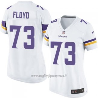 Maglia NFL Game Donna Minnesota Vikings Floyd Bianco