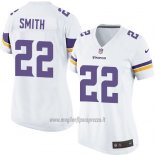 Maglia NFL Game Donna Minnesota Vikings Smith Bianco