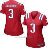 Maglia NFL Game Donna New England Patriots Gostkowski Rosso