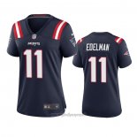 Maglia NFL Game Donna New England Patriots Julian Edelman 2020 Blu