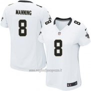 Maglia NFL Game Donna New Orleans Saints Manning Bianco