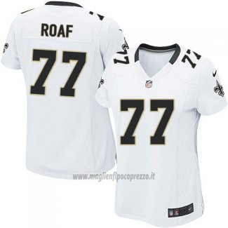 Maglia NFL Game Donna New Orleans Saints Roaf Bianco