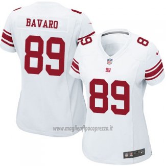 Maglia NFL Game Donna New York Giants Bavaro Bianco
