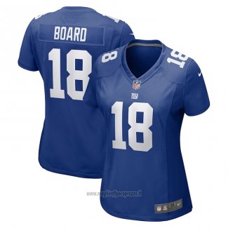 Maglia NFL Game Donna New York Giants C.j. Board Blu