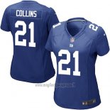Maglia NFL Game Donna New York Giants Collins Blu