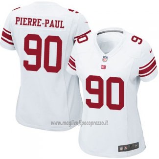 Maglia NFL Game Donna New York Giants Pierre Paul Bianco