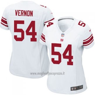 Maglia NFL Game Donna New York Giants Vernon Bianco