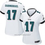 Maglia NFL Game Donna Philadelphia Eagles Carmichael Bianco